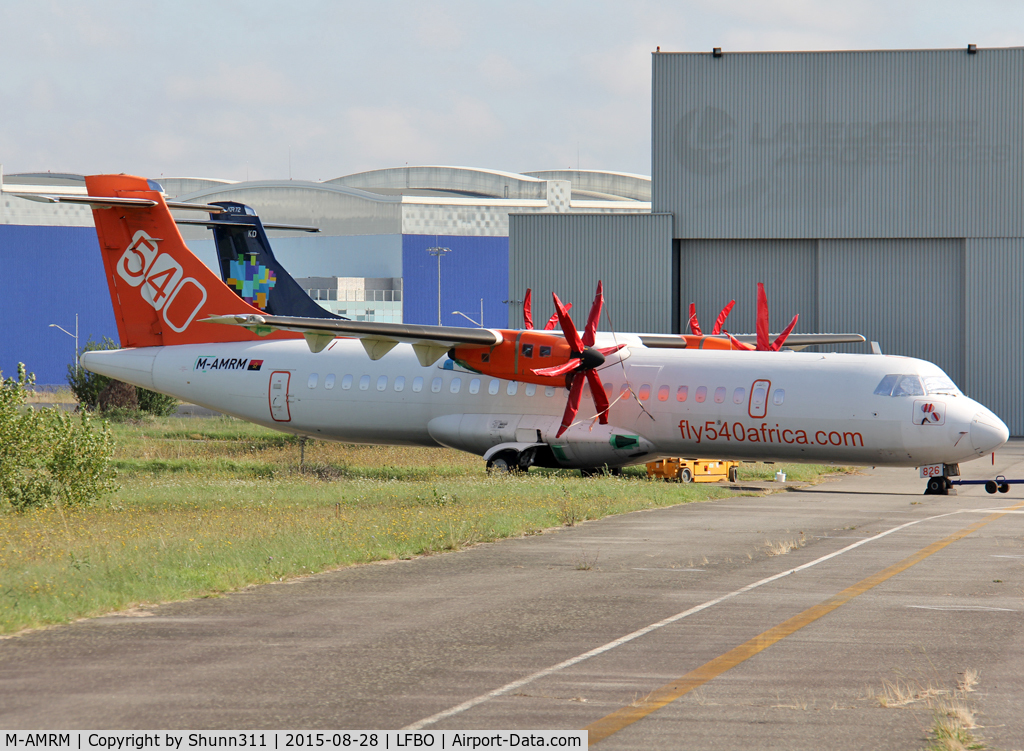 M-AMRM, 2010 ATR 72-212A C/N 826, For Fastjet but still stored in Fly540 c/s...