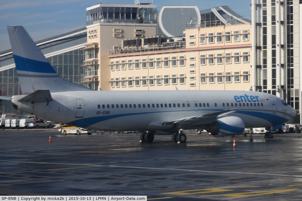 SP-ENB, 1994 Boeing 737-4Q8 C/N 26299, Parked