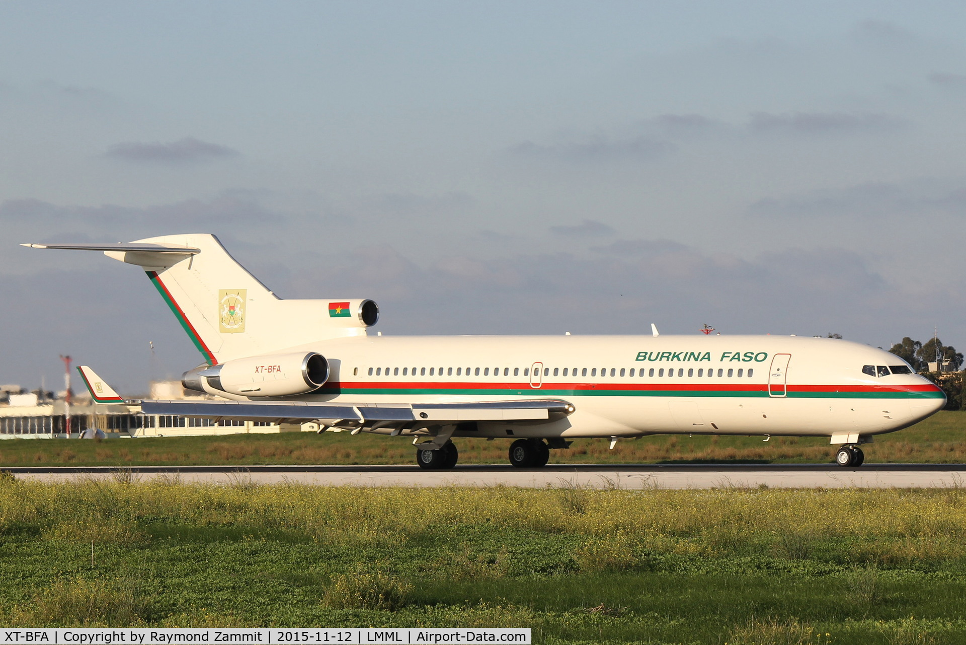 XT-BFA, 1981 Boeing 727-282 C/N 22430, B727 XT-BFA Government of Burkina Faso