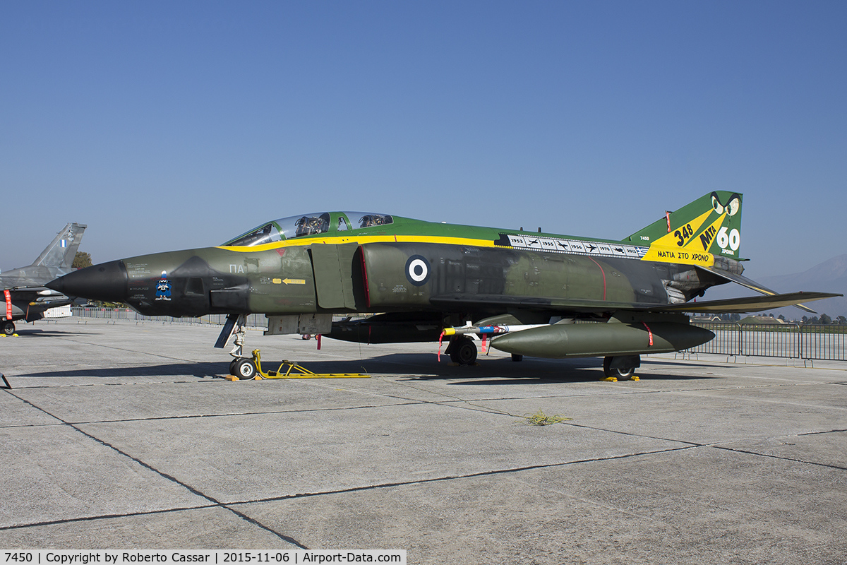 7450, 1969 McDonnell Douglas RF-4E Phantom II C/N 3883, Hellenic Air Force Open Days 2015 - Larissa AB