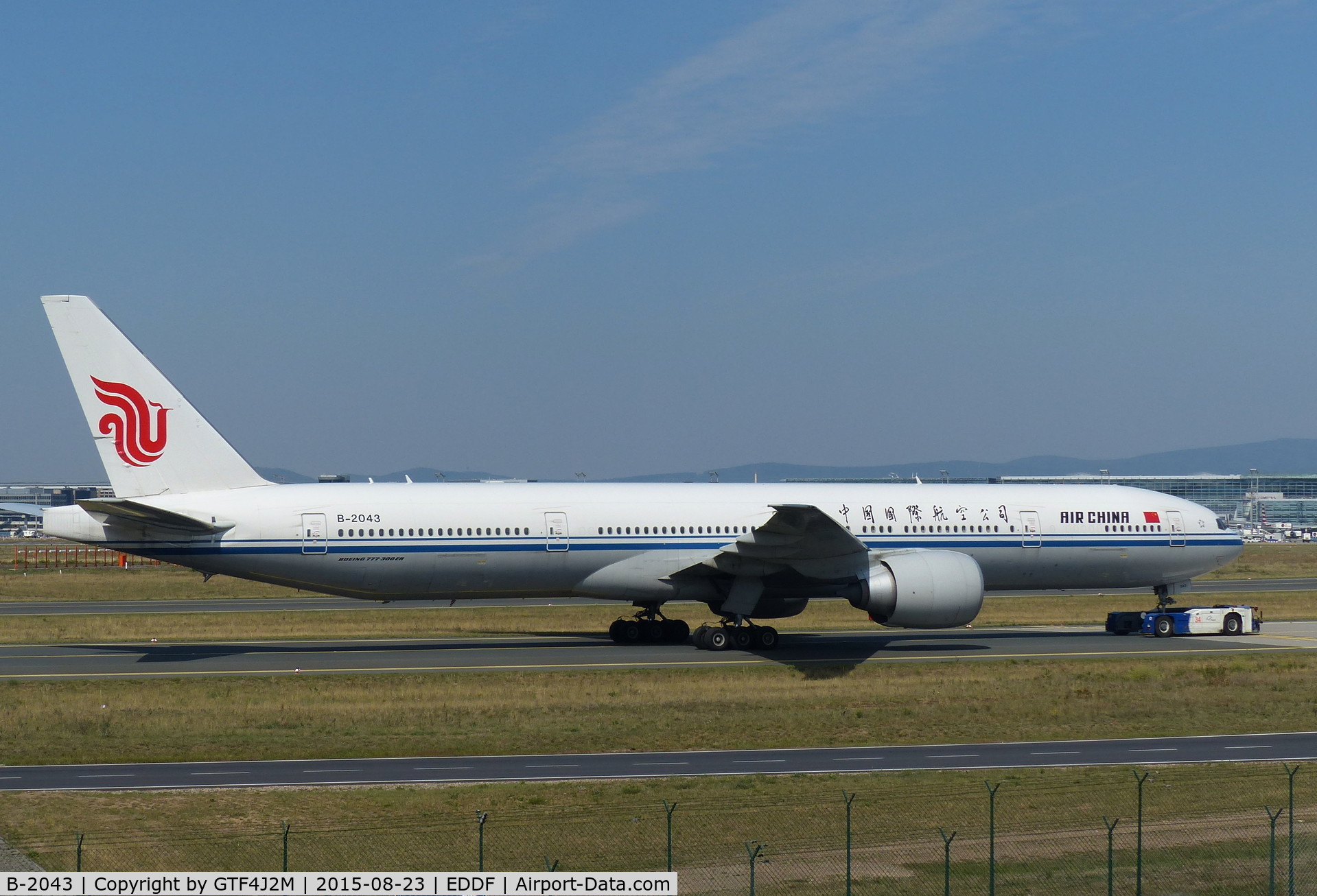 B-2043, 2013 Boeing 777-39L/ER C/N 41441, B-2043 at Frankfurt 23.8.15
