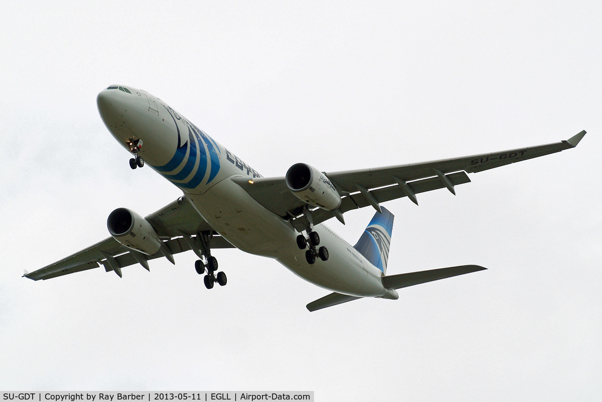 SU-GDT, 2011 Airbus A330-343X C/N 1230, SU-GDT   Airbus A330-343E [1230] (EgyptAir) Home~G 11/05/2013