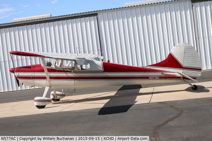 N5776C, 1950 Cessna 170A C/N 19730, Taken at KCHD Sept. 15th 2015