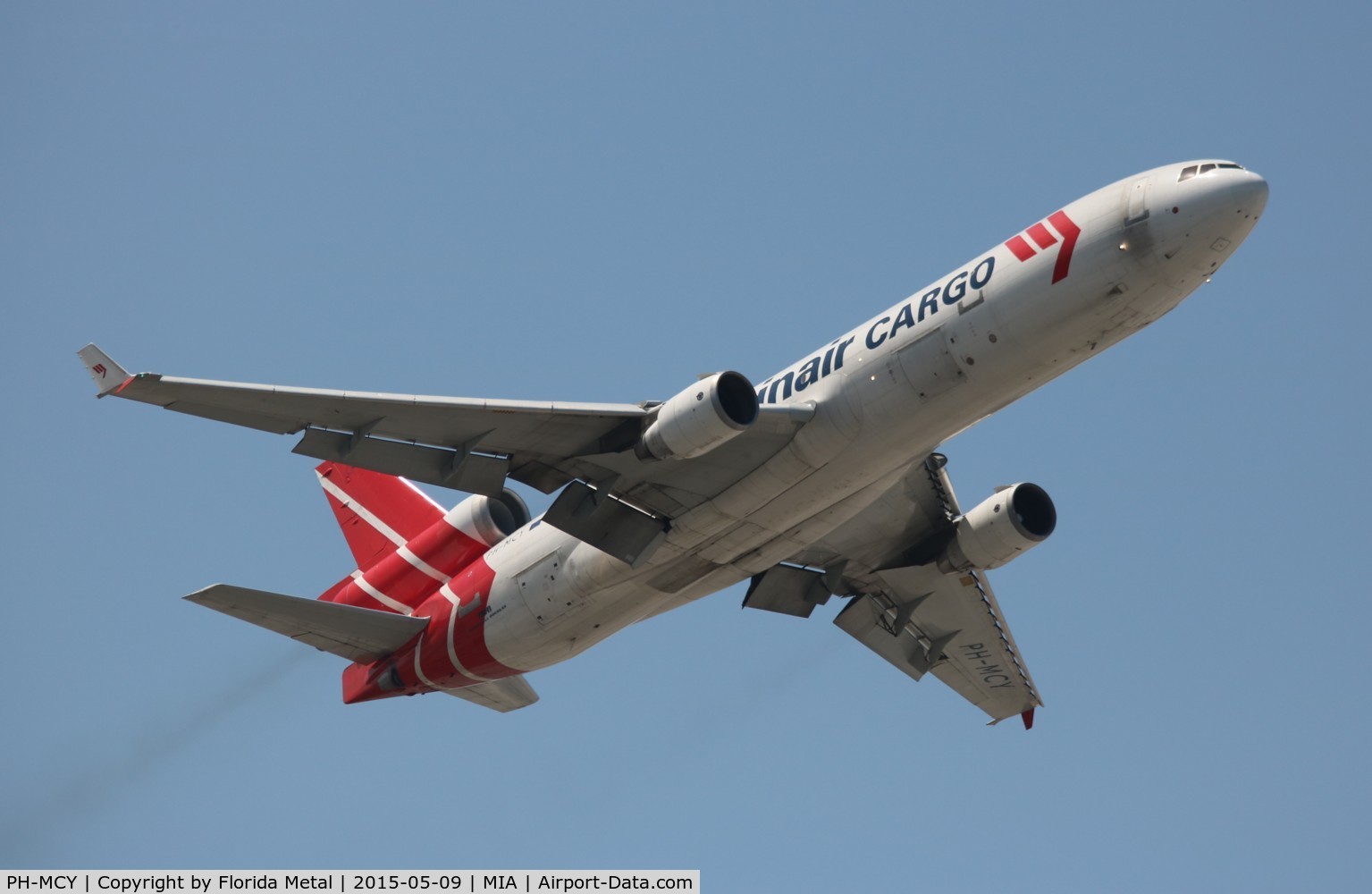 PH-MCY, 1991 McDonnell Douglas MD-11F C/N 48445, Martinair