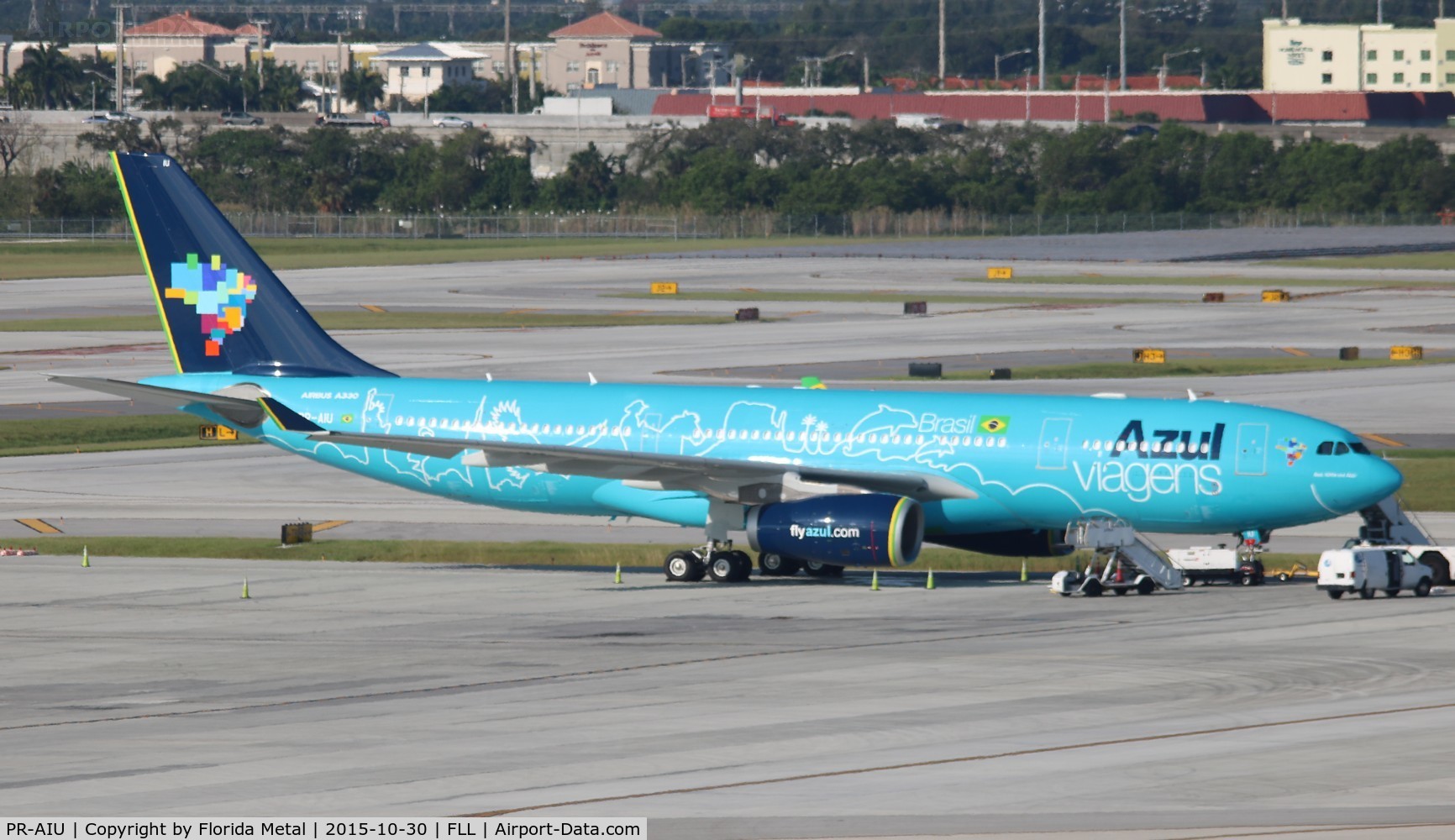 PR-AIU, 2002 Airbus A330-243 C/N 494, Azul Viagens