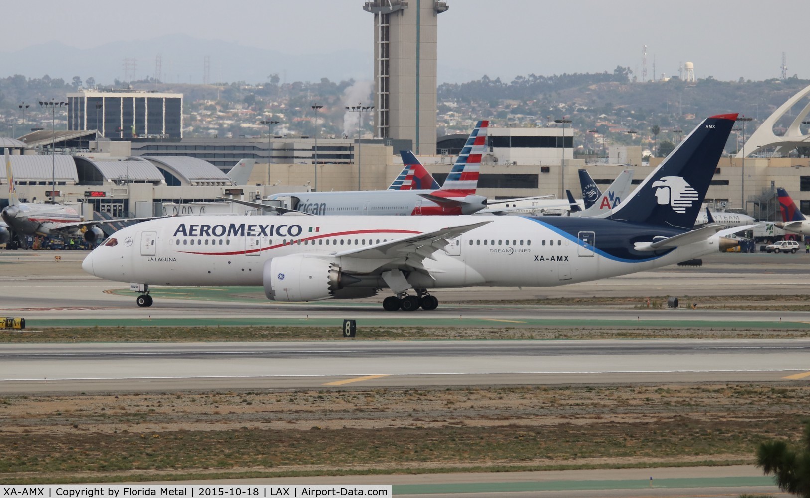 XA-AMX, 2014 Boeing 787-8 Dreamliner C/N 36843, Aeromexico 787-8