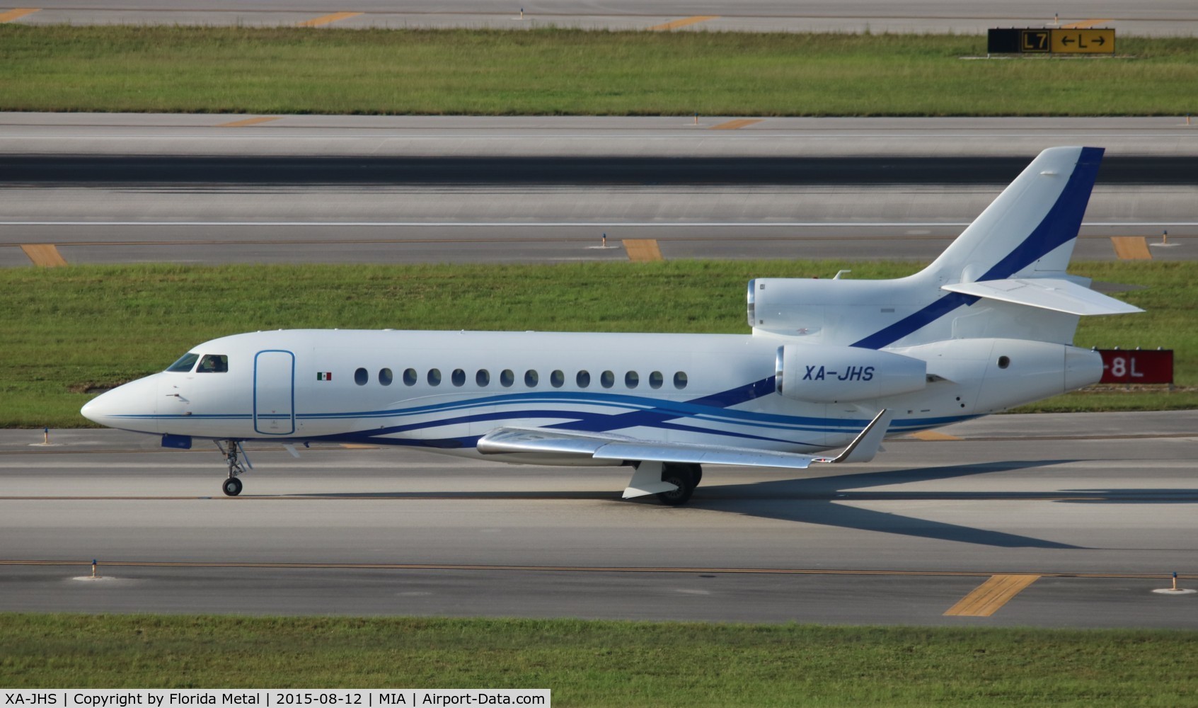 XA-JHS, 2013 Dassault Falcon 7X C/N 192, Falcon 7X