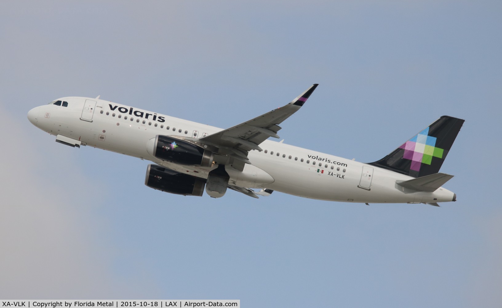 XA-VLK, 2015 Airbus A320-233 C/N 6610, Volaris