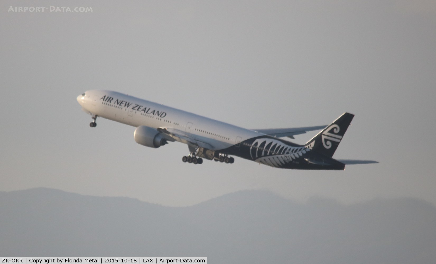 ZK-OKR, 2014 Boeing 777-306/ER C/N 44546, Air New Zealand