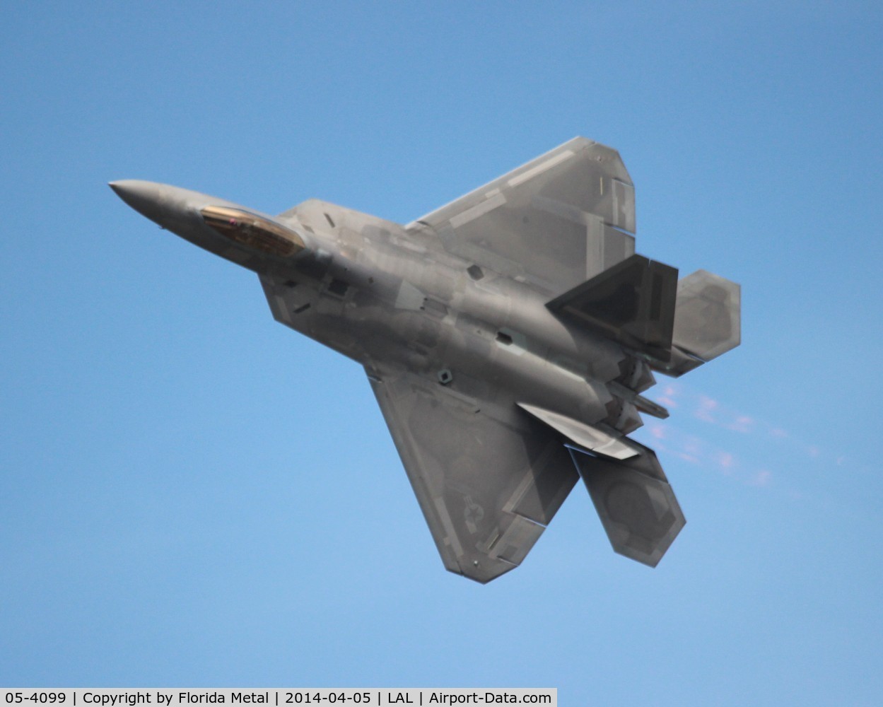 05-4099, 2005 Lockheed Martin F-22A Raptor C/N 645-4099, F-22A Raptor