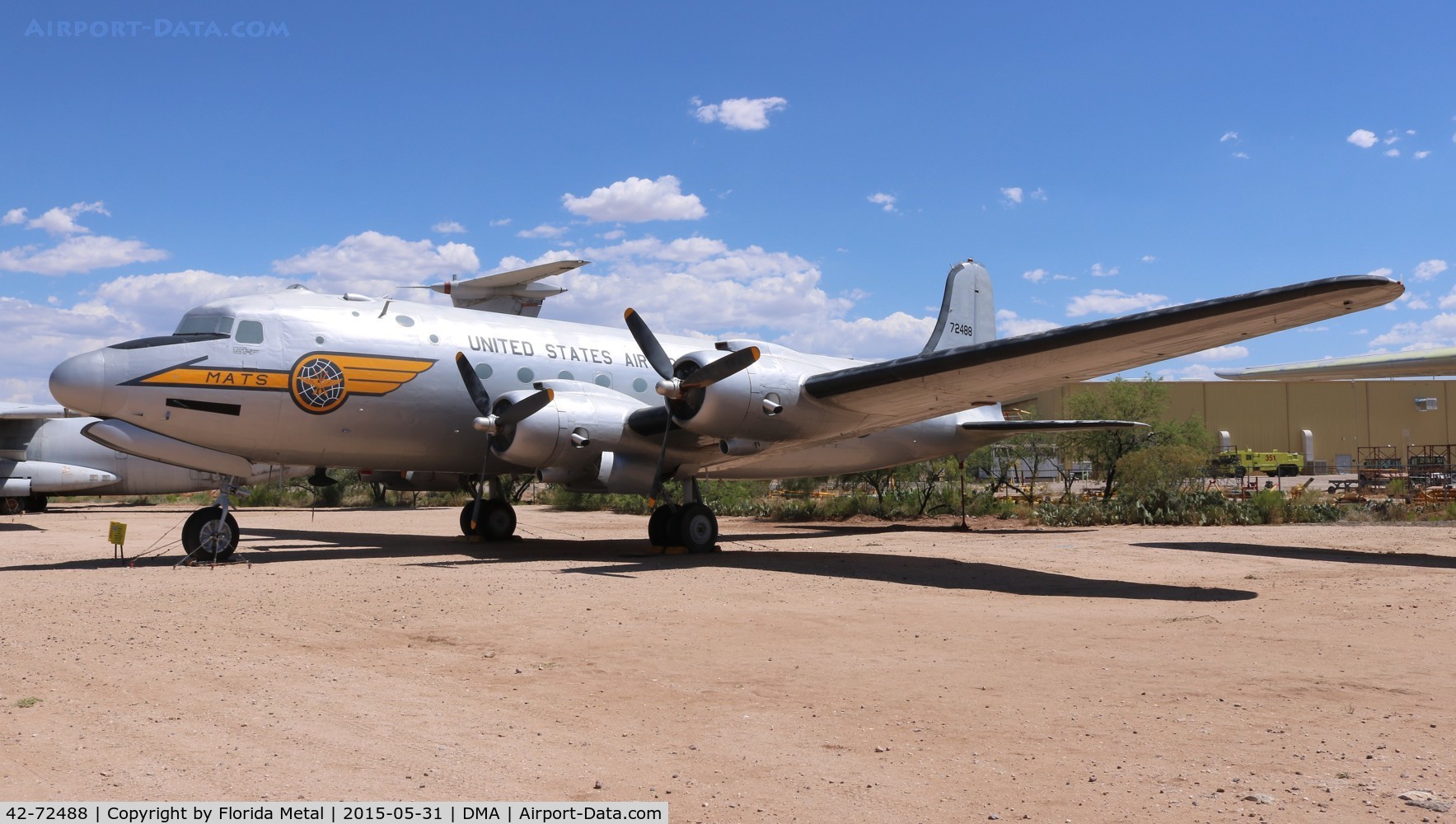 42-72488, Douglas C-54D Skymaster C/N 10593/324, C-54D Skymaster