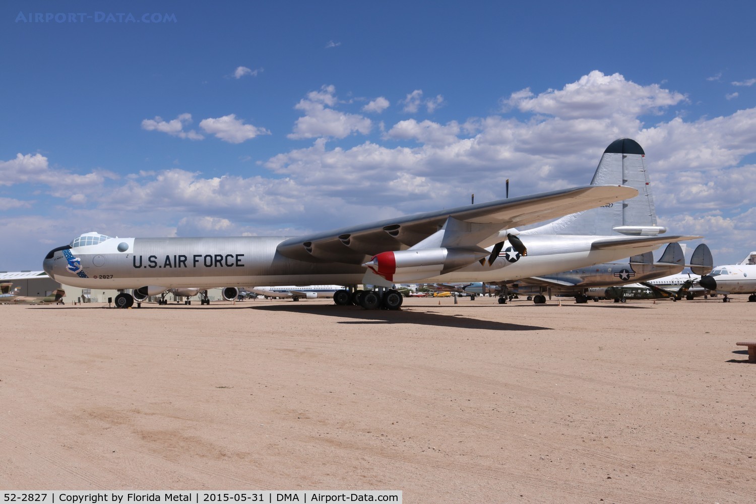 52-2827, 1952 Convair B-36J-10-CF Peacemaker C/N 383, B-36J Peacemaker