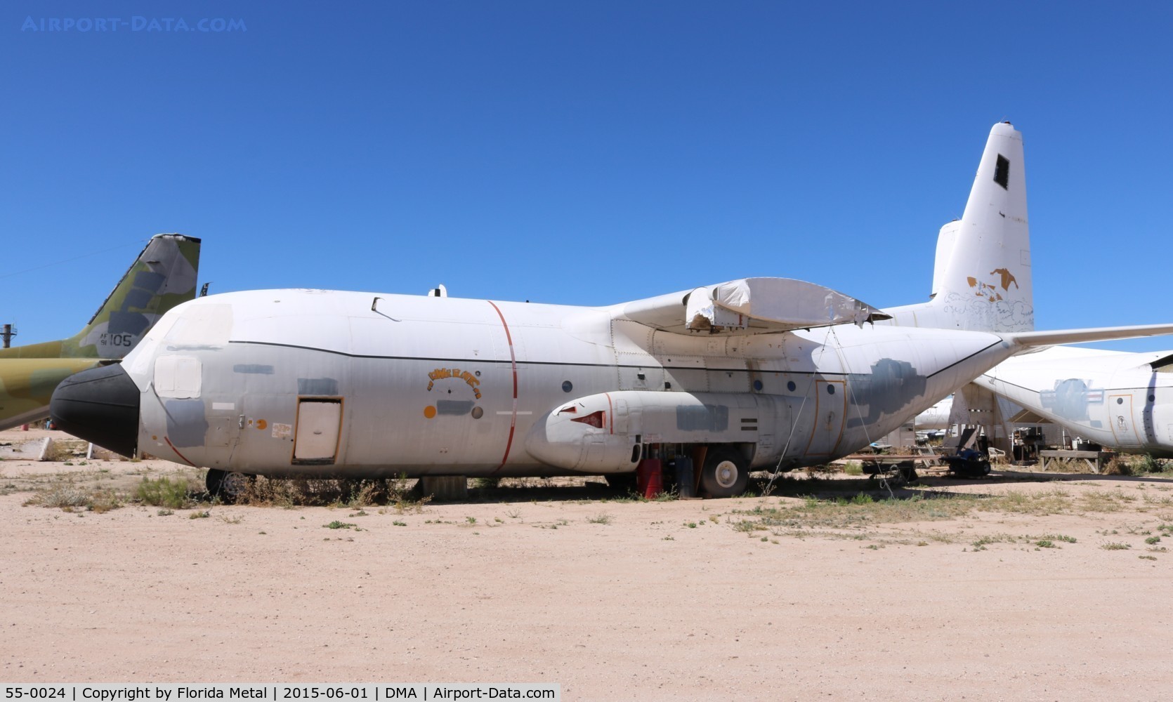 55-0024, Lockheed C-130A-LM Hercules C/N 182-3051, C-130A at Aircraft Restoration and Marketing