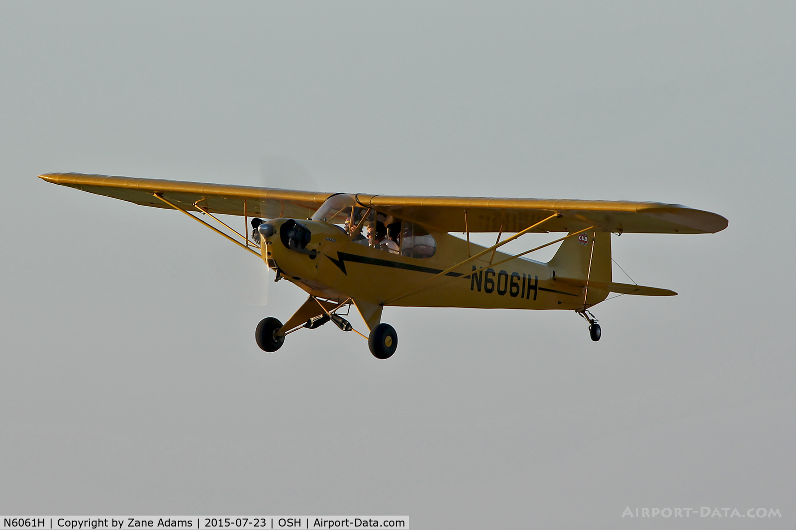 N6061H, 1946 Piper J3C-65 Cub C/N 19211, 2015 EAA AirVenture - Oshkosh Wisconsin