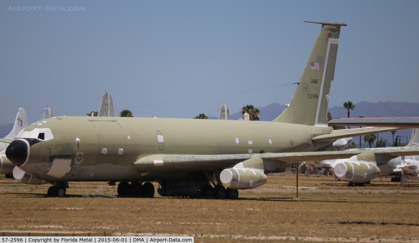 57-2596, 1957 Boeing KC-135A Stratotanker C/N 17732, KC-135E
