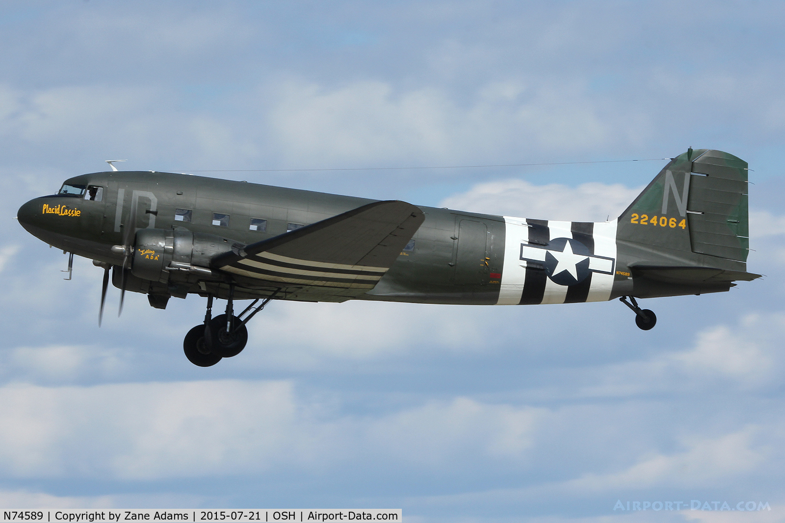 N74589, 1943 Douglas DC3C-S1C3G (C-47A) C/N 9926, 2015 EAA AirVenture - Oshkosh Wisconsin