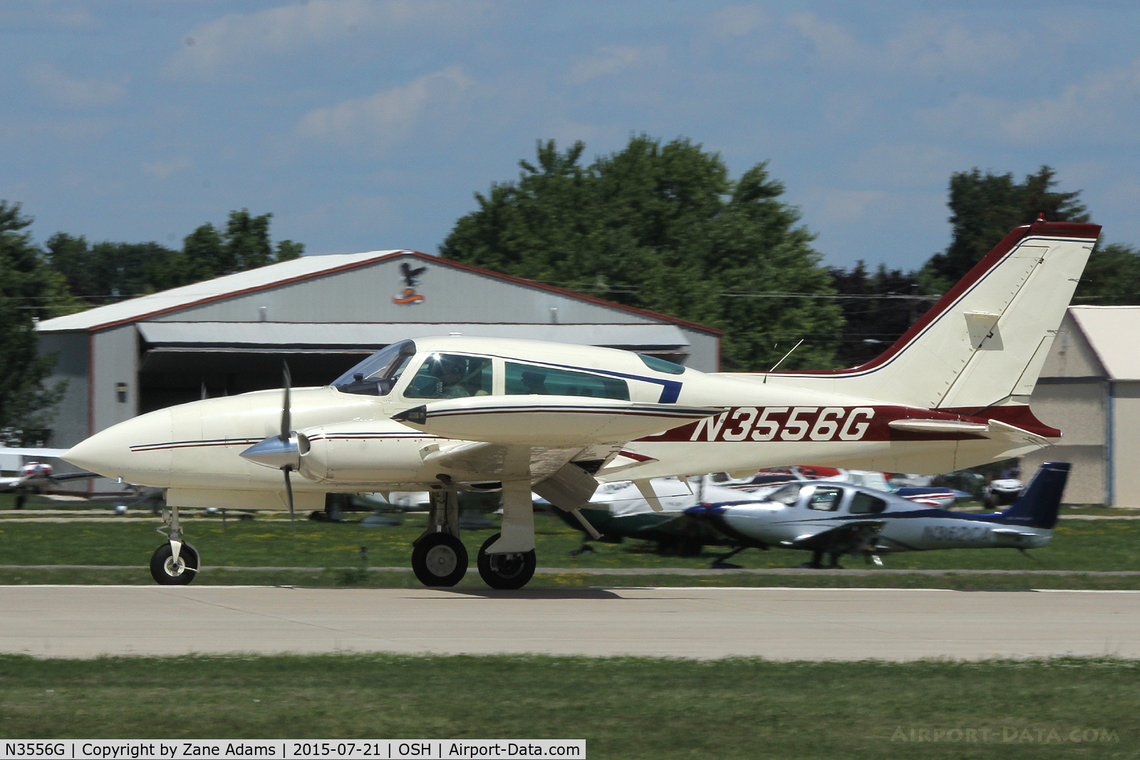N3556G, Cessna 310R C/N 310R0869, 2015 EAA AirVenture - Oshkosh Wisconsin