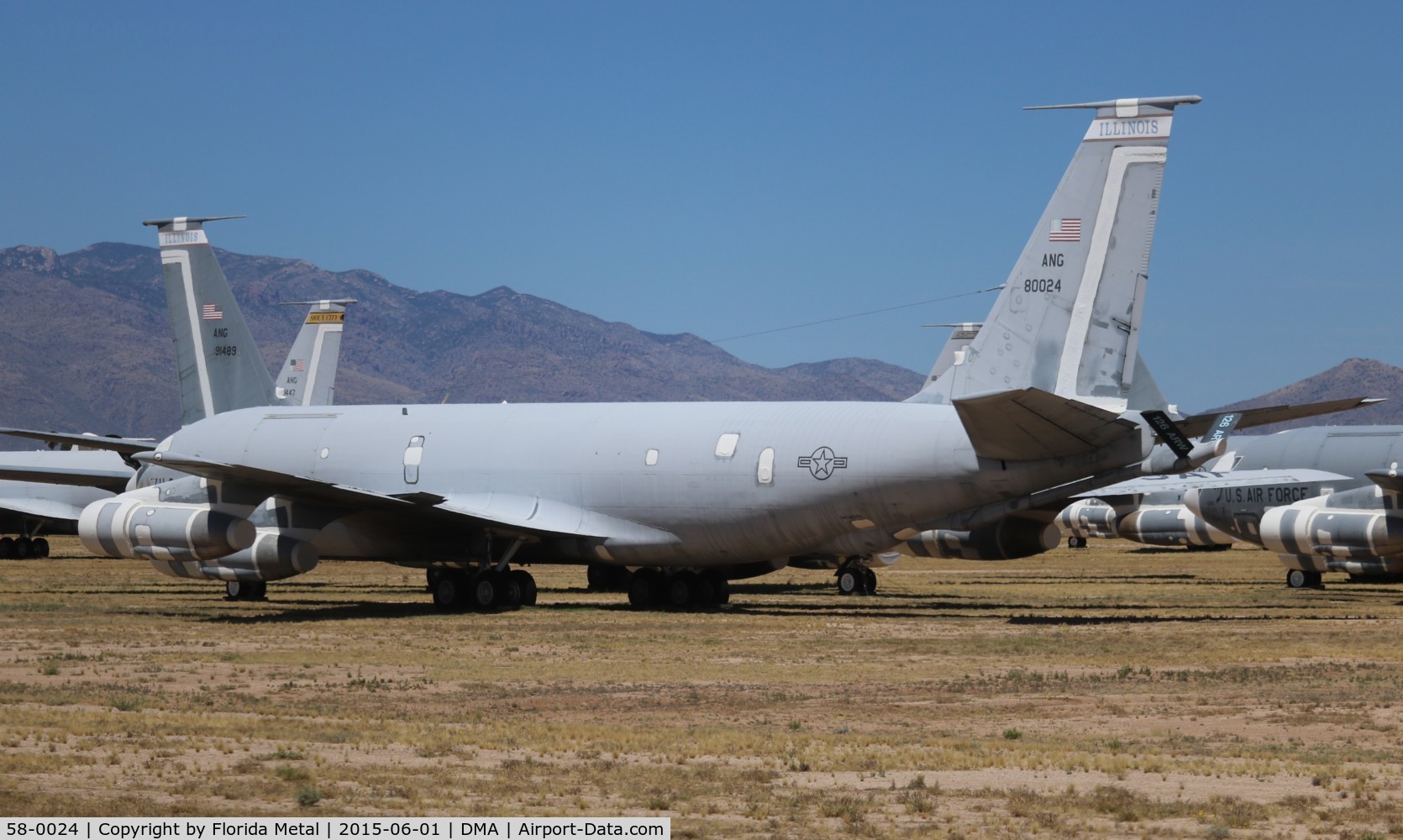 58-0024, 1958 Boeing KC-135E Stratotanker C/N 17769, KC-135E