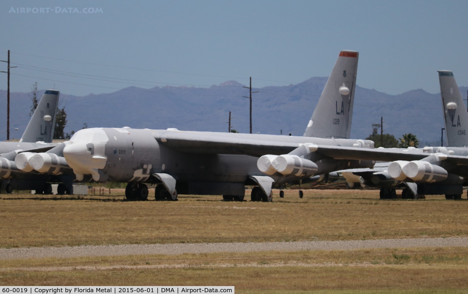 60-0019, 1960 Boeing B-52H Stratofortress C/N 464384, B-52H Hell Razor