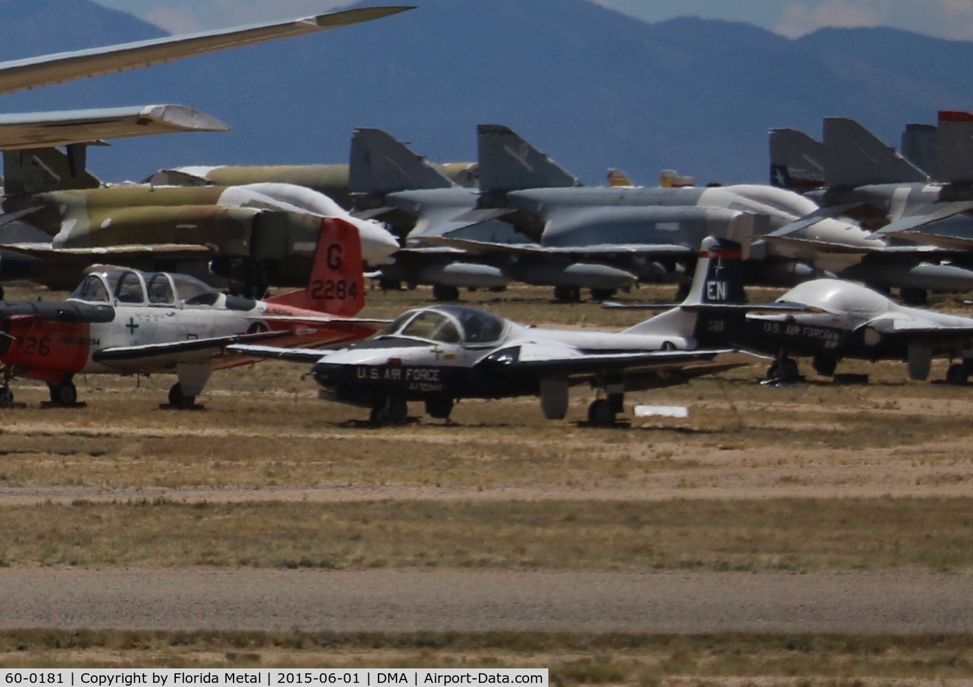 60-0181, 1960 Cessna T-37B Tweety Bird C/N 40682, T-37B