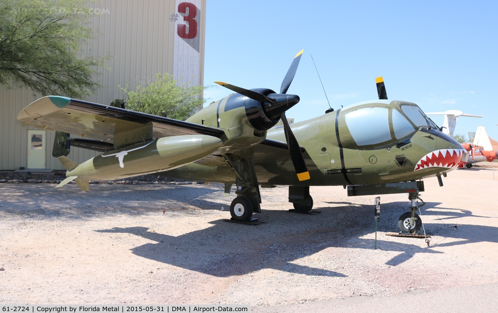61-2724, 1961 Grumman OV-1C Mohawk C/N 67C, OV-1C