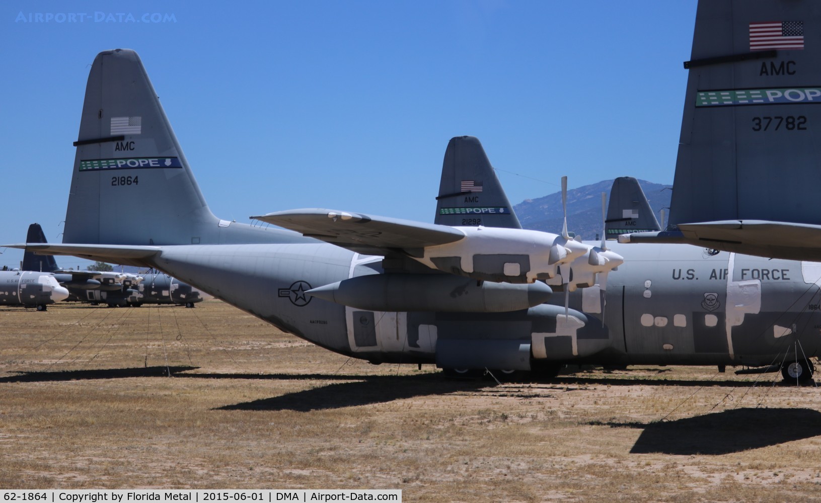 62-1864, 1962 Lockheed C-130E Hercules C/N 382-3828, C-130E