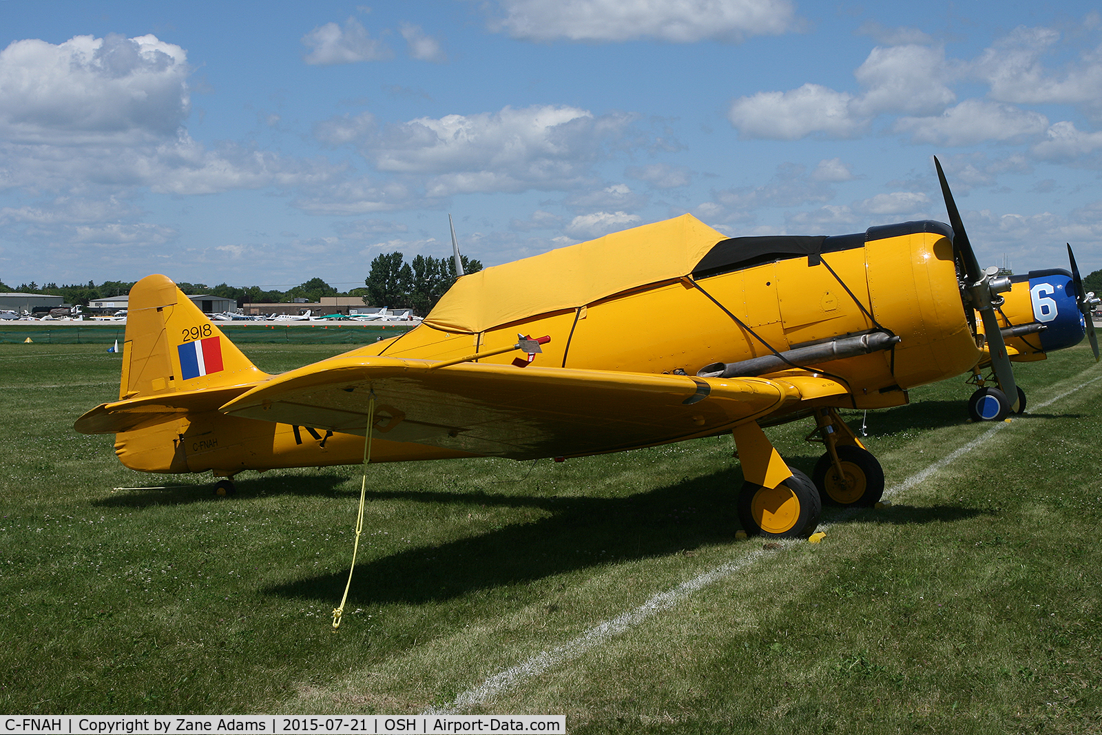 C-FNAH, 1941 Noorduyn AT-16 Harvard II C/N 66-2651, 2015 EAA AirVenture - Oshkosh, Wisconsin