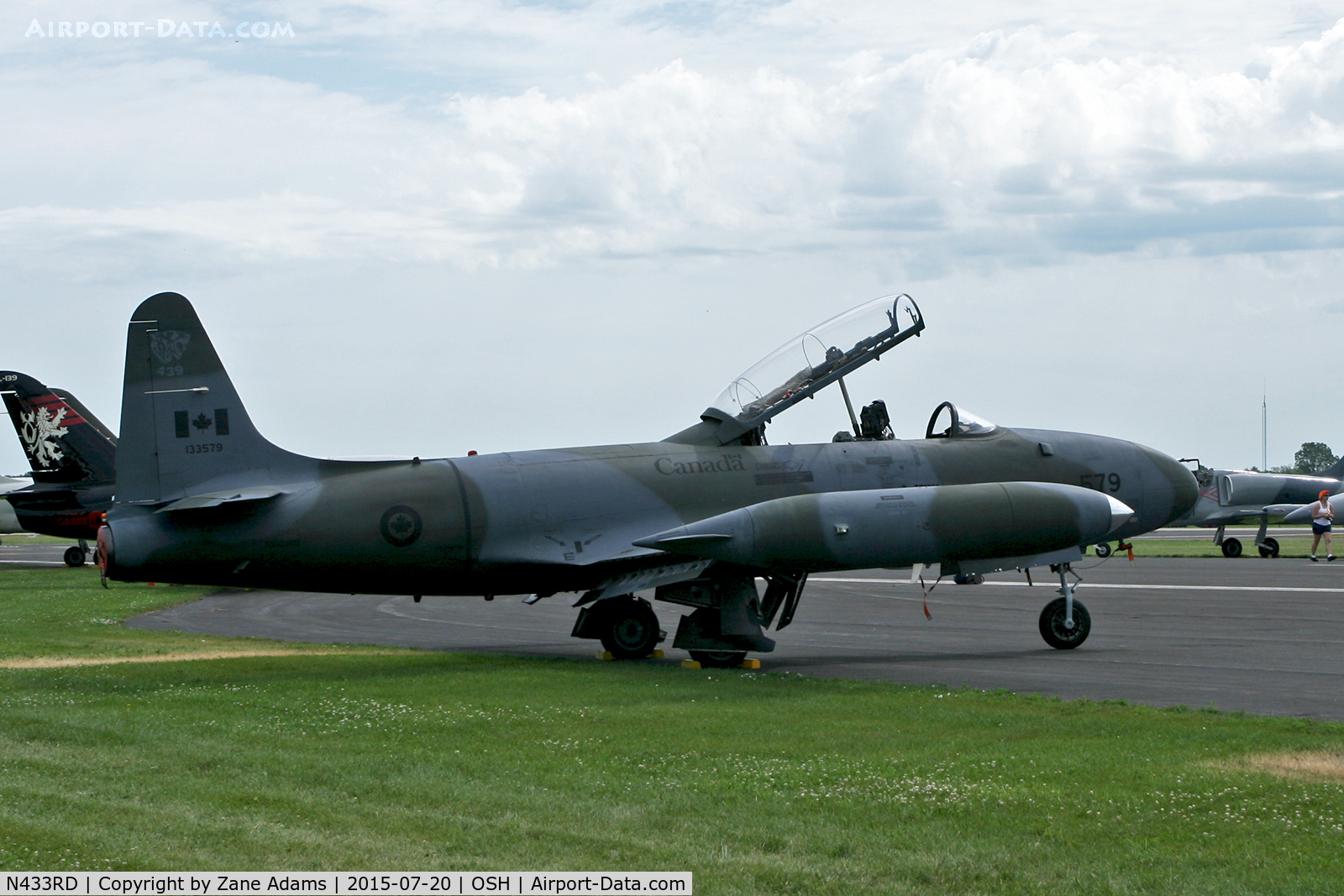 N433RD, 1952 Canadair CT-133 Silver Star C/N T33-579, 2015 EAA AirVenture - Oshkosh, Wisconsin