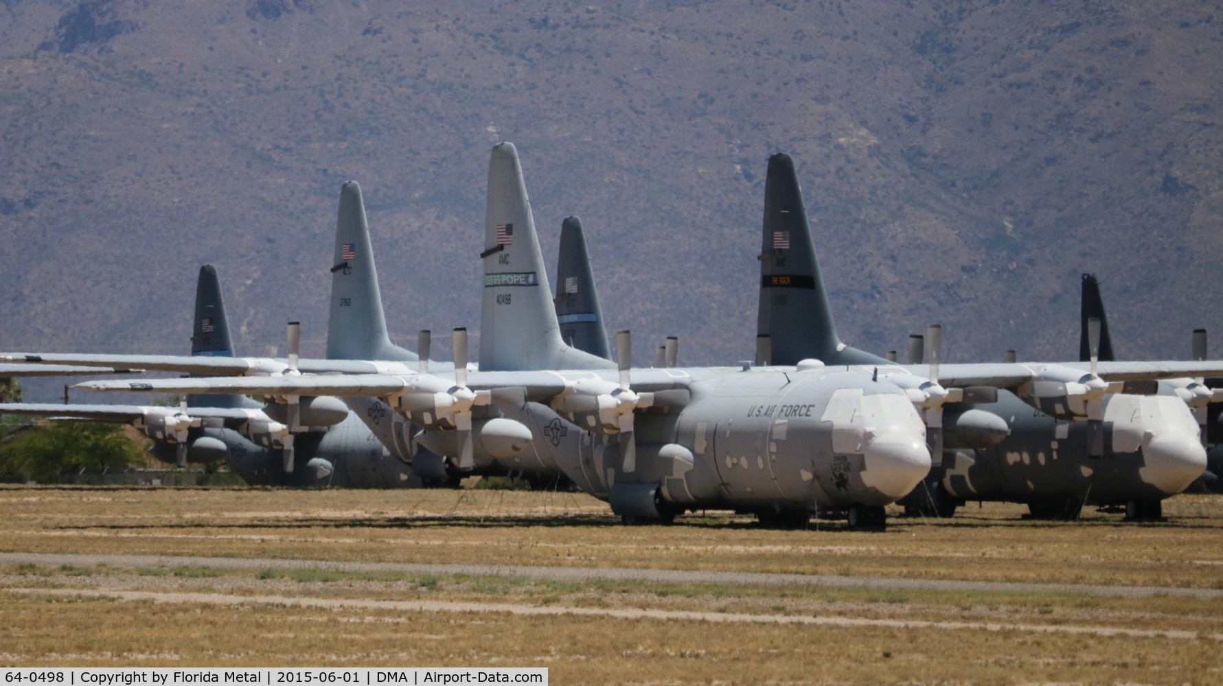 64-0498, 1964 Lockheed C-130E-LM Hercules C/N 382-3982, C-130E