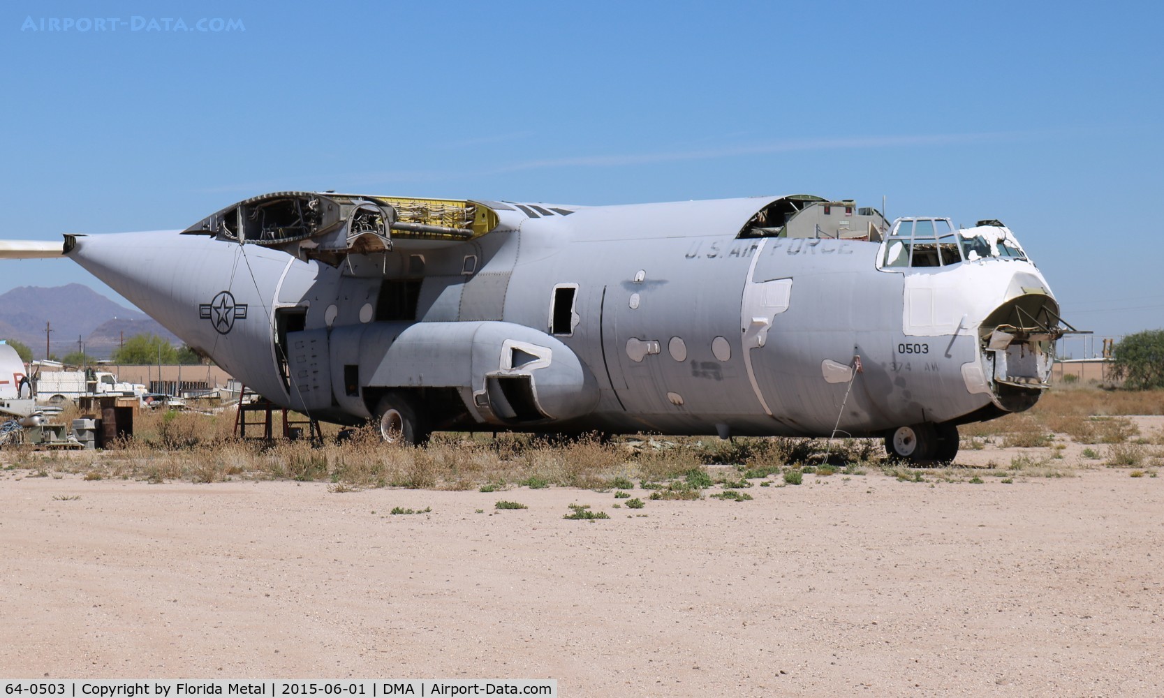 64-0503, 1964 Lockheed C-130E-LM Hercules C/N 382-3987, C-130E