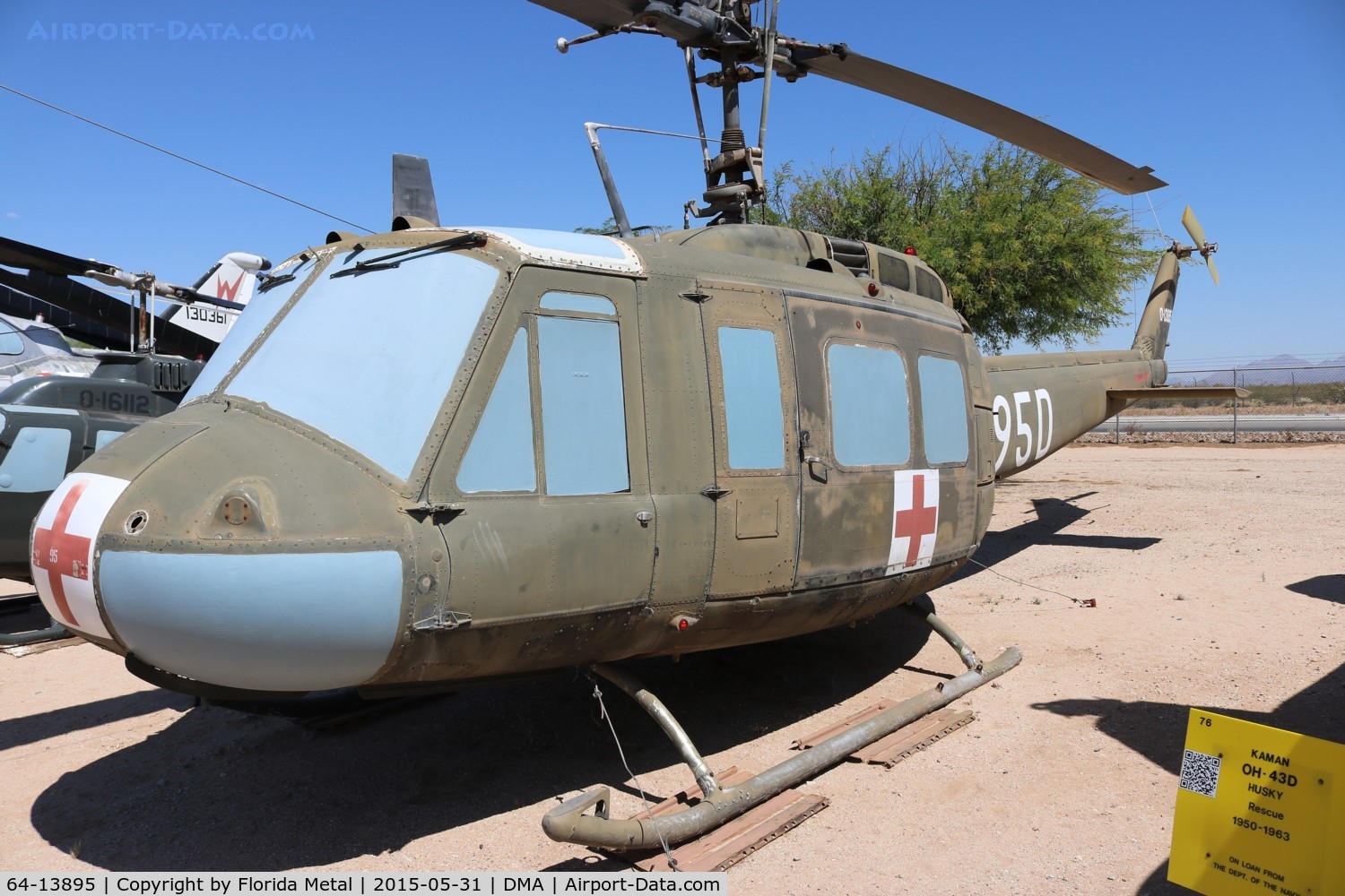 64-13895, 1964 Bell UH-1H Iroquois C/N 4602, UH-1H