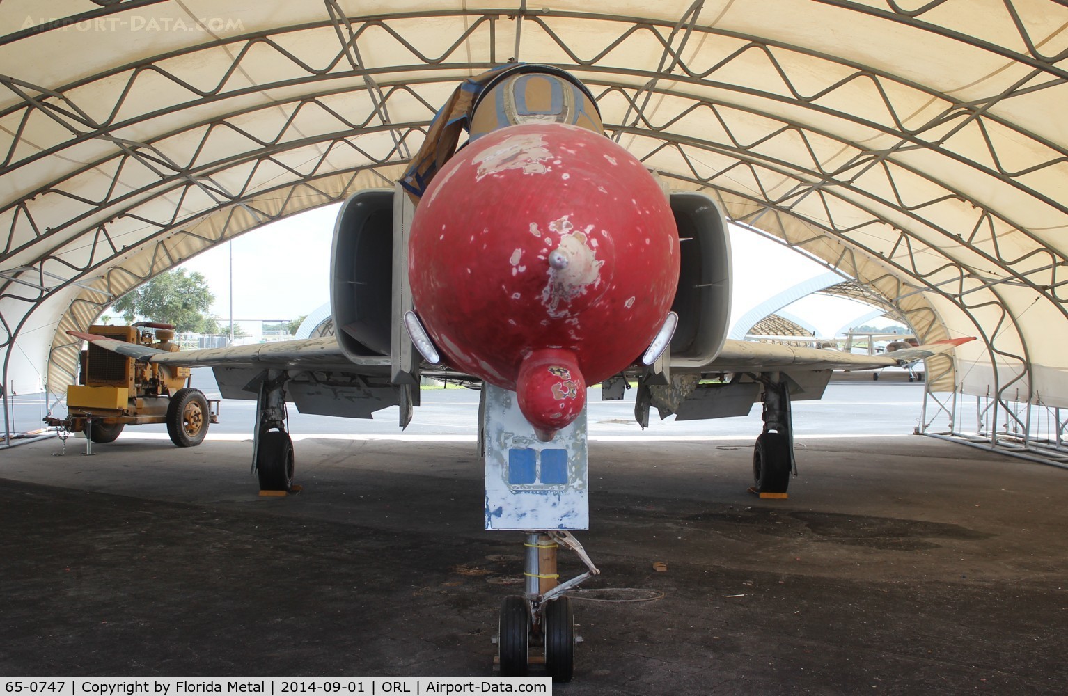 65-0747, 1965 McDonnell F-4D Phantom II C/N 1810, Joe Kittingers F-4 before it was restored