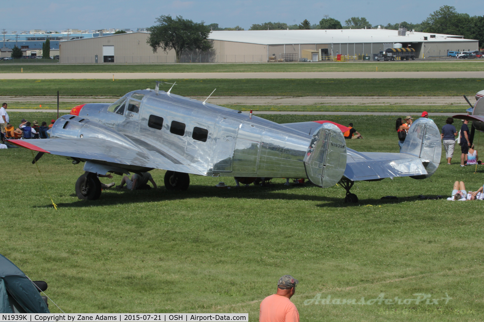 N1939K, 1959 Beech E18S-9700 C/N BA-403, 2015 EAA AirVenture - Oshkosh, Wisconsin