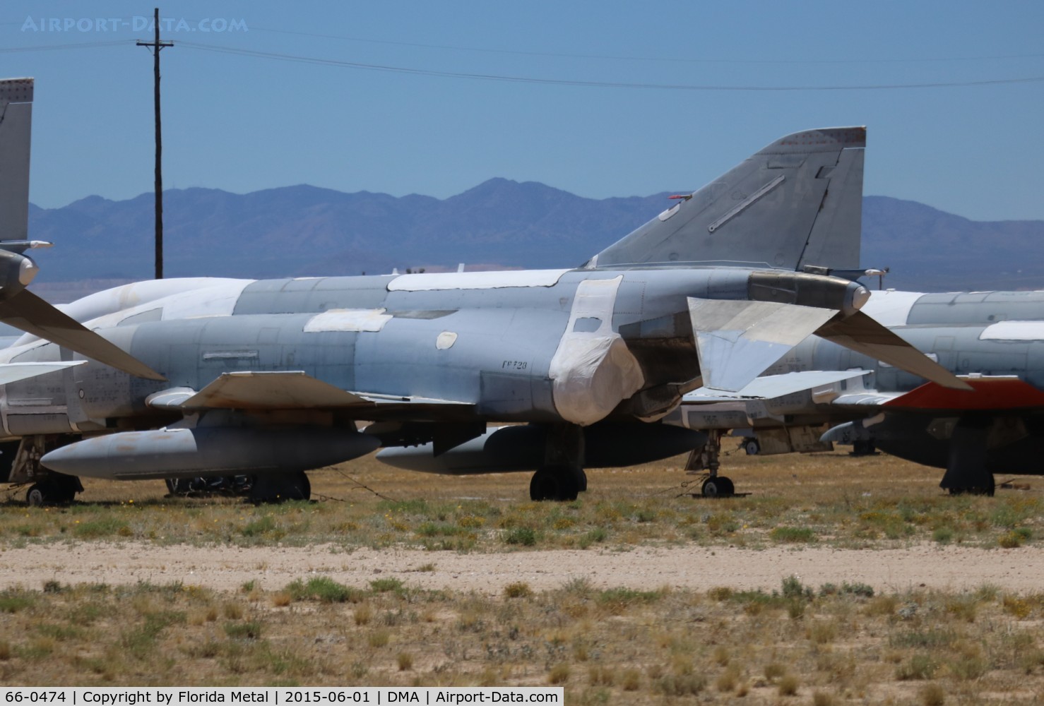 66-0474, 1966 McDonnell RF-4C Phantom II C/N 2671, RF-4C