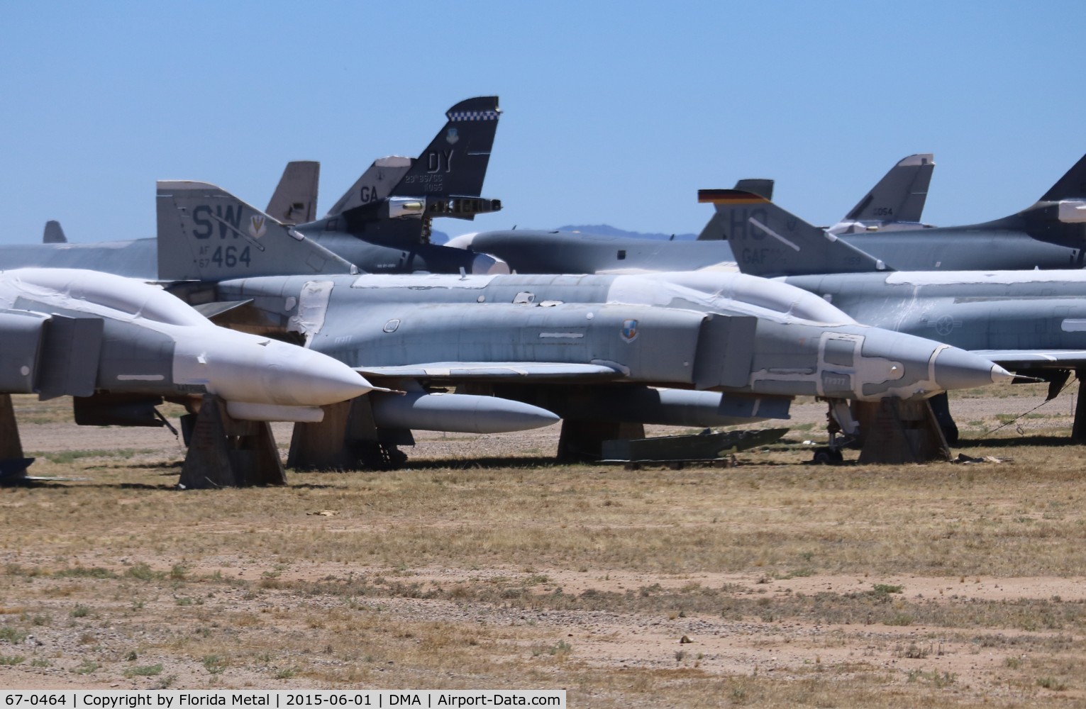 67-0464, 1967 McDonnell Douglas RF-4C Phantom II C/N 3137, RF-4C