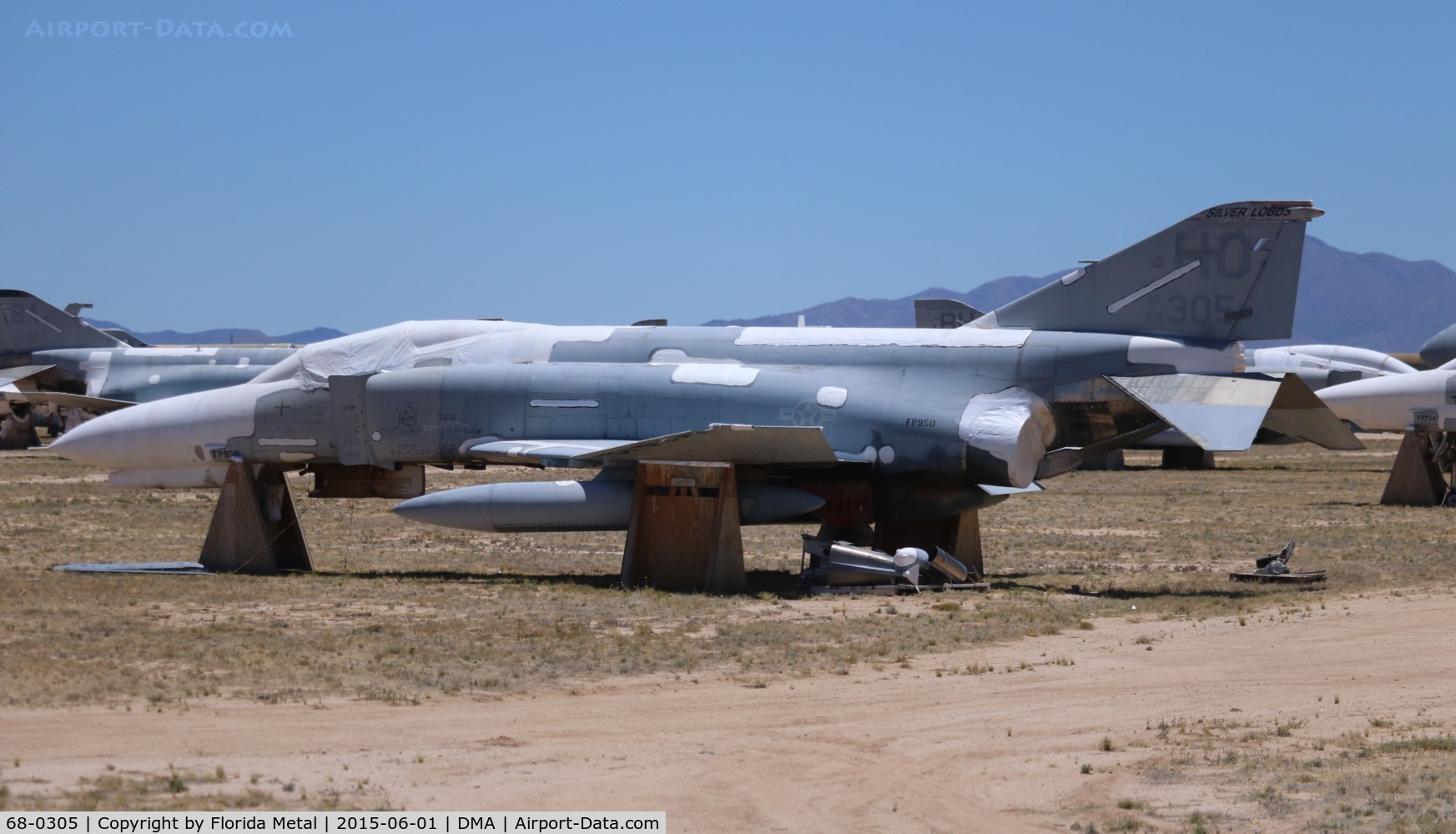 68-0305, 1968 McDonnell Douglas F-4E Phantom II C/N 3320, F-4E Phantom II