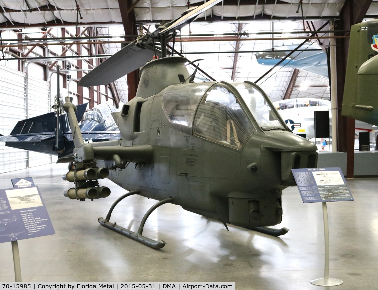 70-15985, Bell AH-1S Cobra C/N 20929, AH-1S