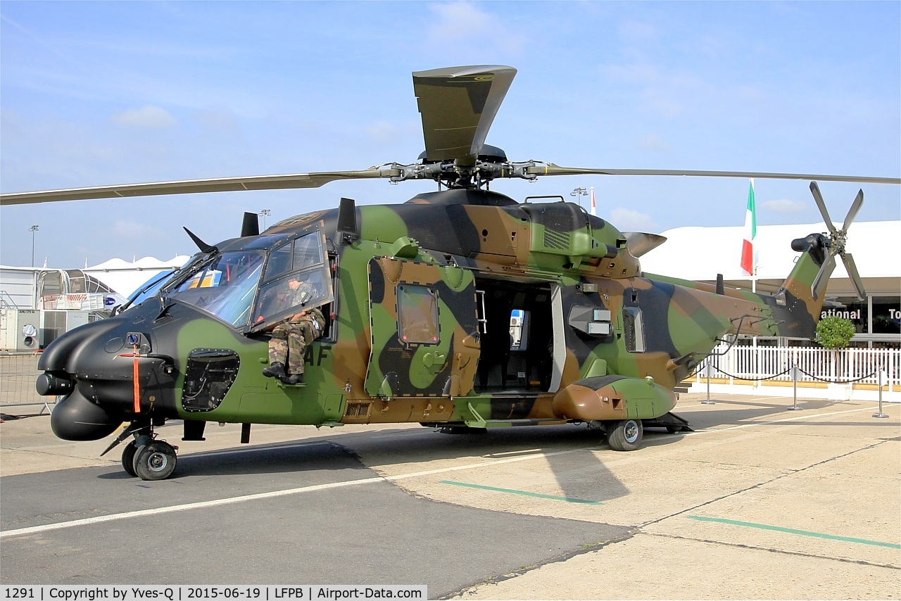 1291, 2013 NHI NH-90 TTH Caiman C/N 1291, French Army NHI NH-90 TTH Caiman, Static display, Paris-Le Bourget (LFPB-LBG) Air show 2015