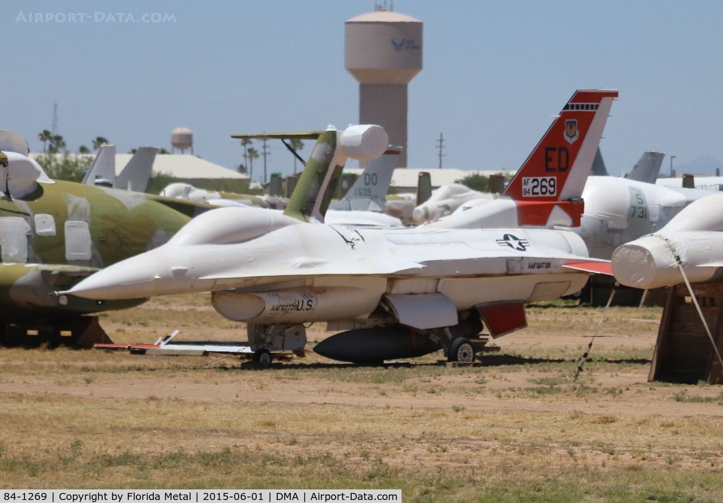84-1269, General Dynamics F-16C Fighting Falcon C/N 5C-106, F-16C