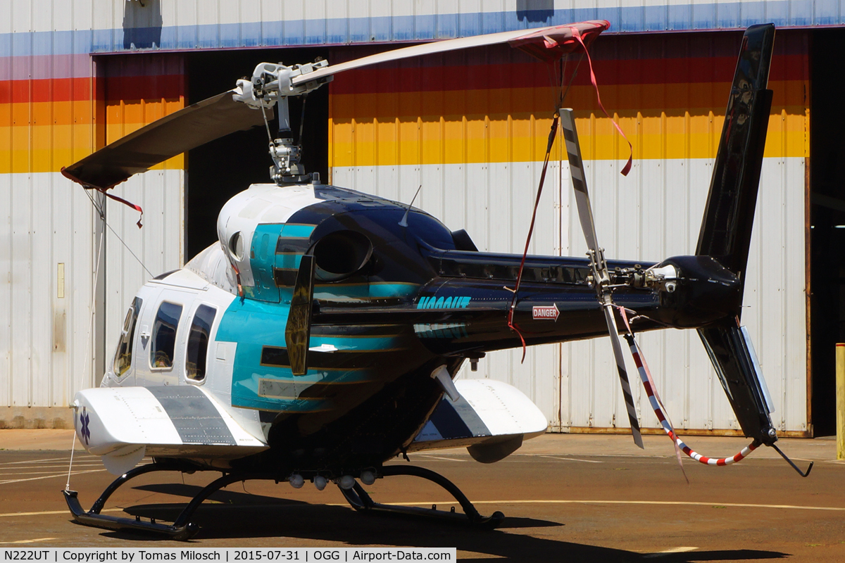 N222UT, 1987 Bell 222U C/N 47559, Pacific Helicopters