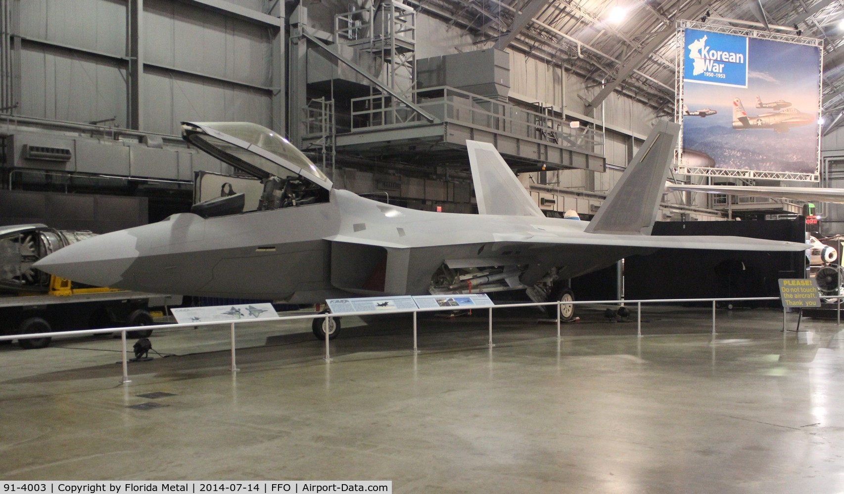 91-4003, 1992 Lockheed Martin F-22A Raptor C/N 4003, F-22A