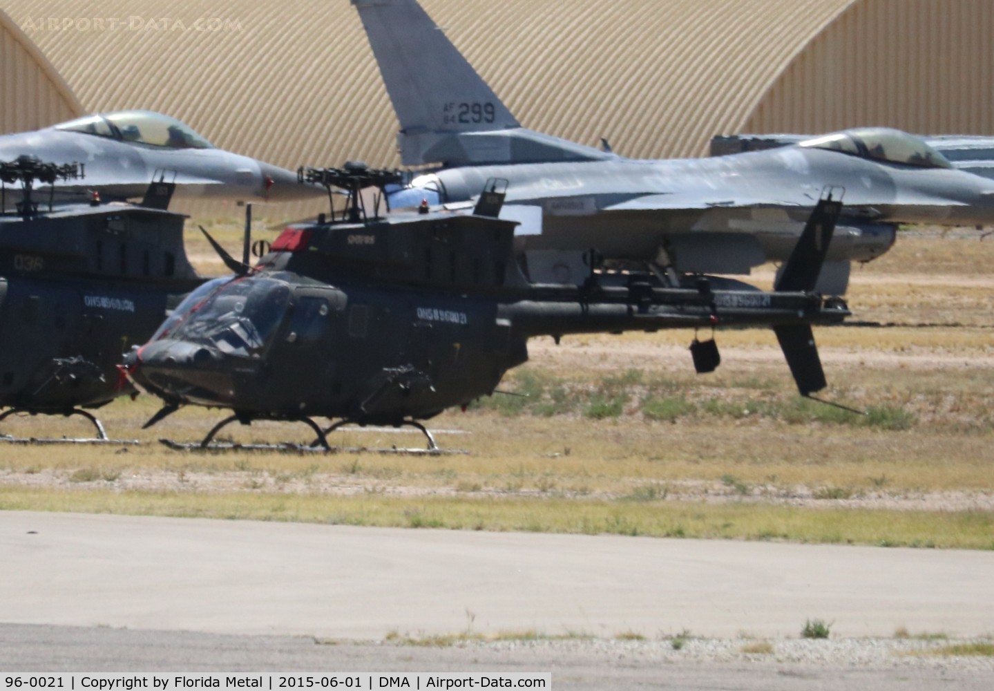 96-0021, 1996 Bell OH-58D(R) Kiowa Warrior C/N 48629, OH-58D