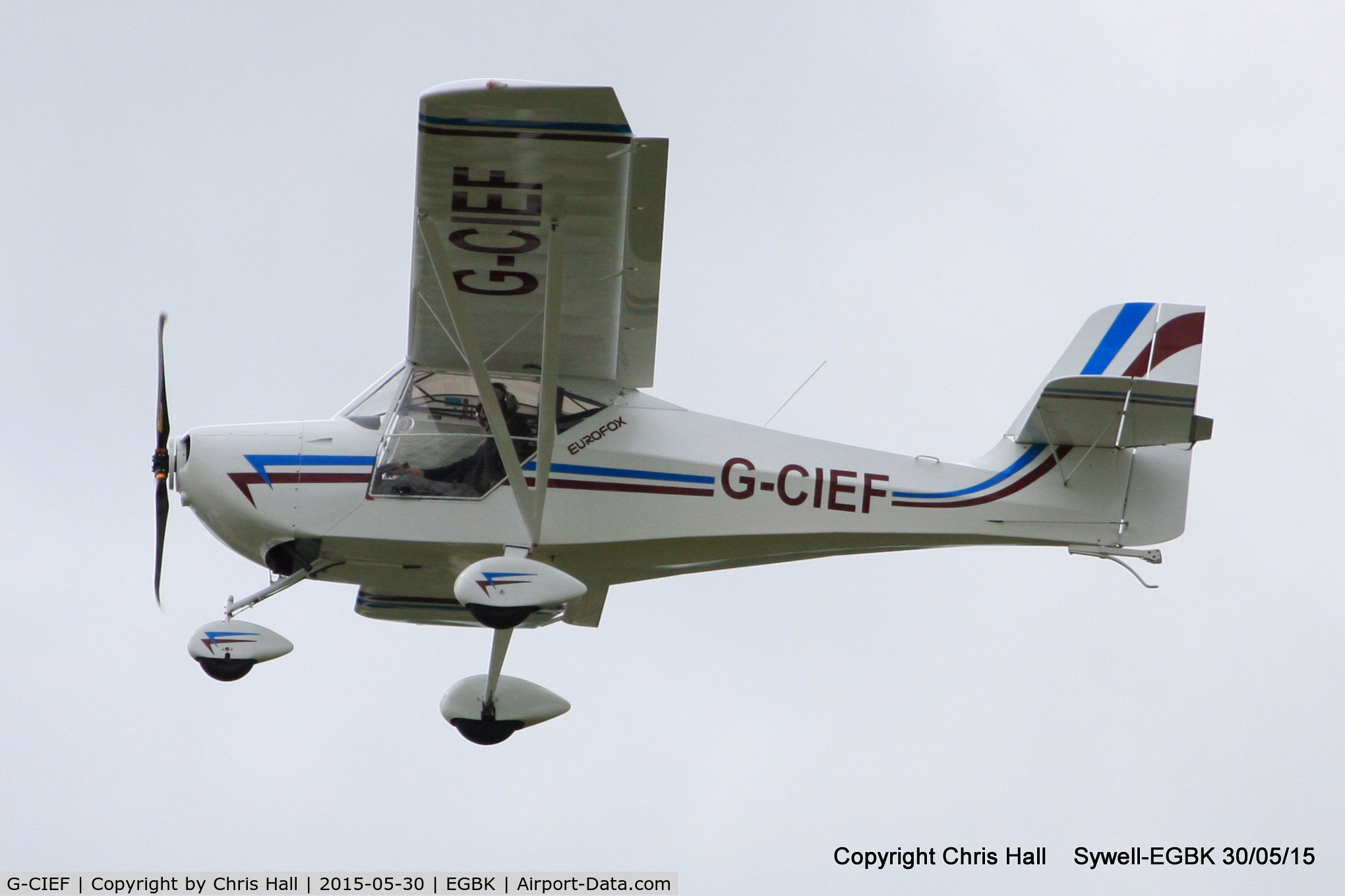 G-CIEF, 2014 Aeropro Eurofox 912(S) C/N LAA 376-15218, at Aeroexpo 2015
