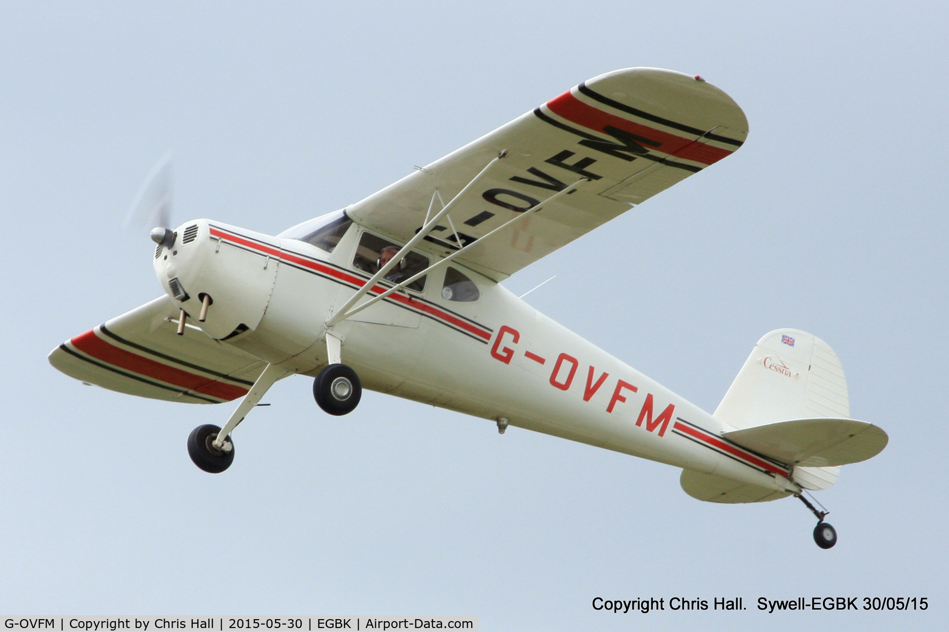 G-OVFM, 1948 Cessna 120 C/N 14720, at Aeroexpo 2015