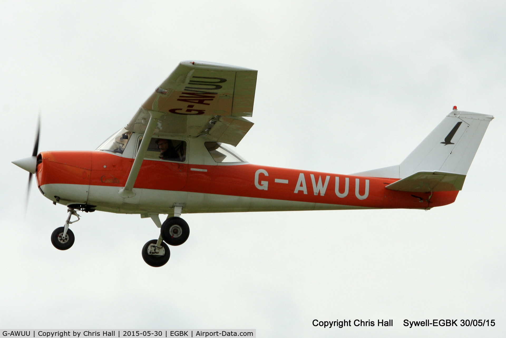 G-AWUU, 1968 Reims F150J C/N 0408, at Aeroexpo 2015