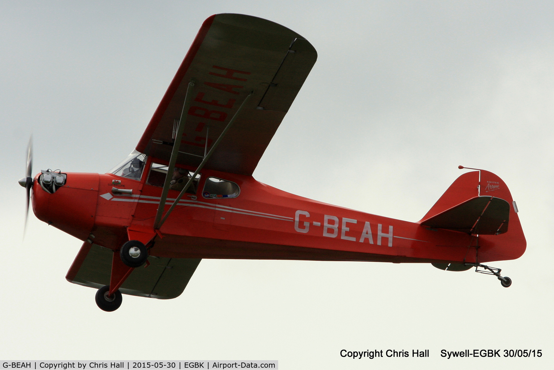G-BEAH, 1946 Auster J-2 Arrow C/N 2366, at Aeroexpo 2015