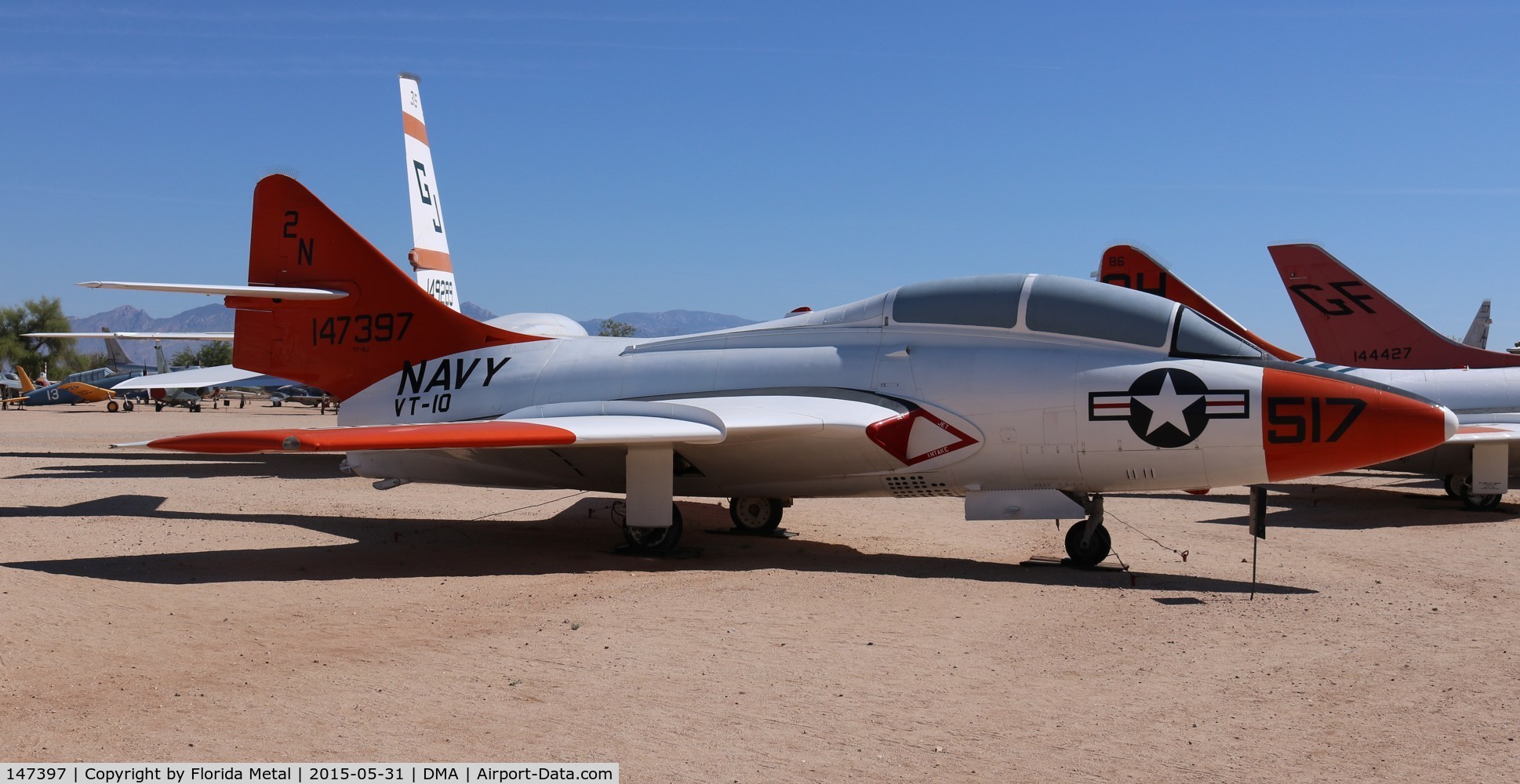 147397, 1962 Grumman TF-9J Cougar C/N 367, TF-9J