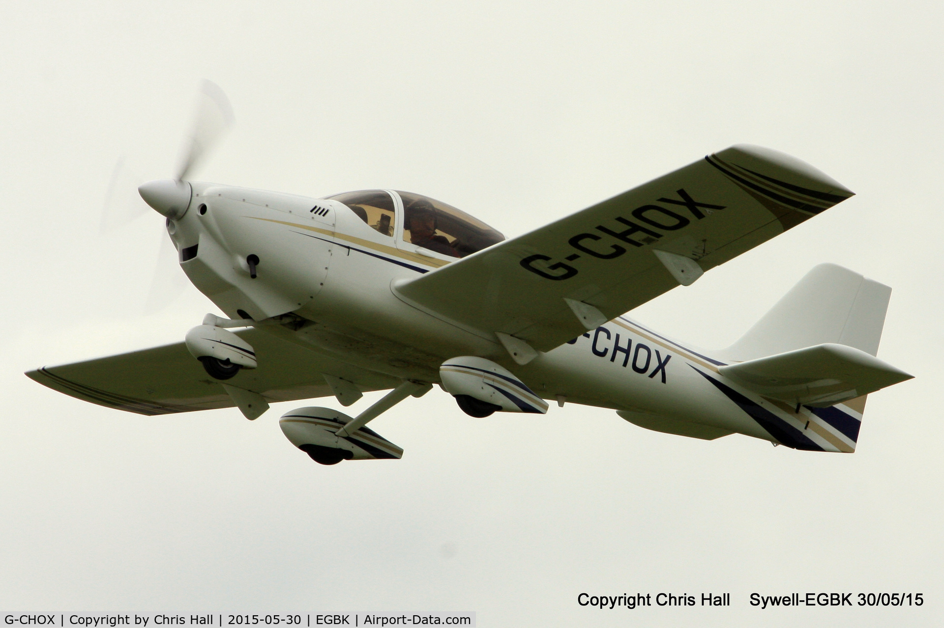 G-CHOX, 2003 Europa XS Tri-Gear C/N PFA 247-13974, at Aeroexpo 2015