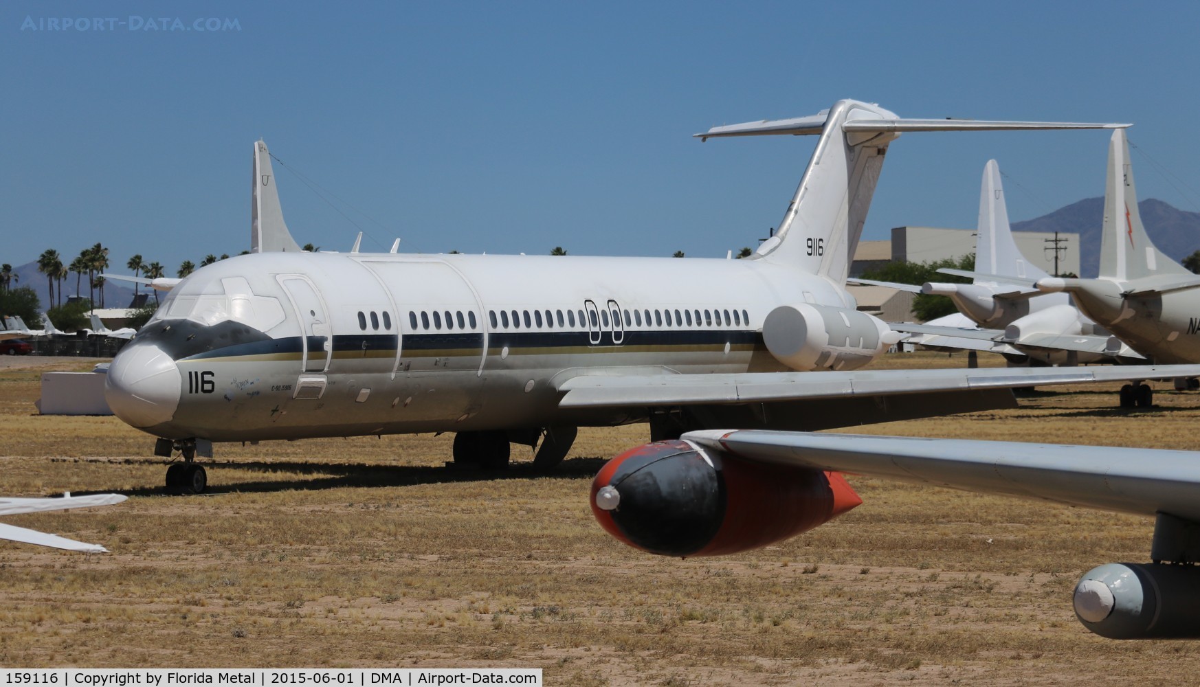 159116, 1973 McDonnell Douglas C-9B Skytrain II C/N 47580, Douglas C-9B