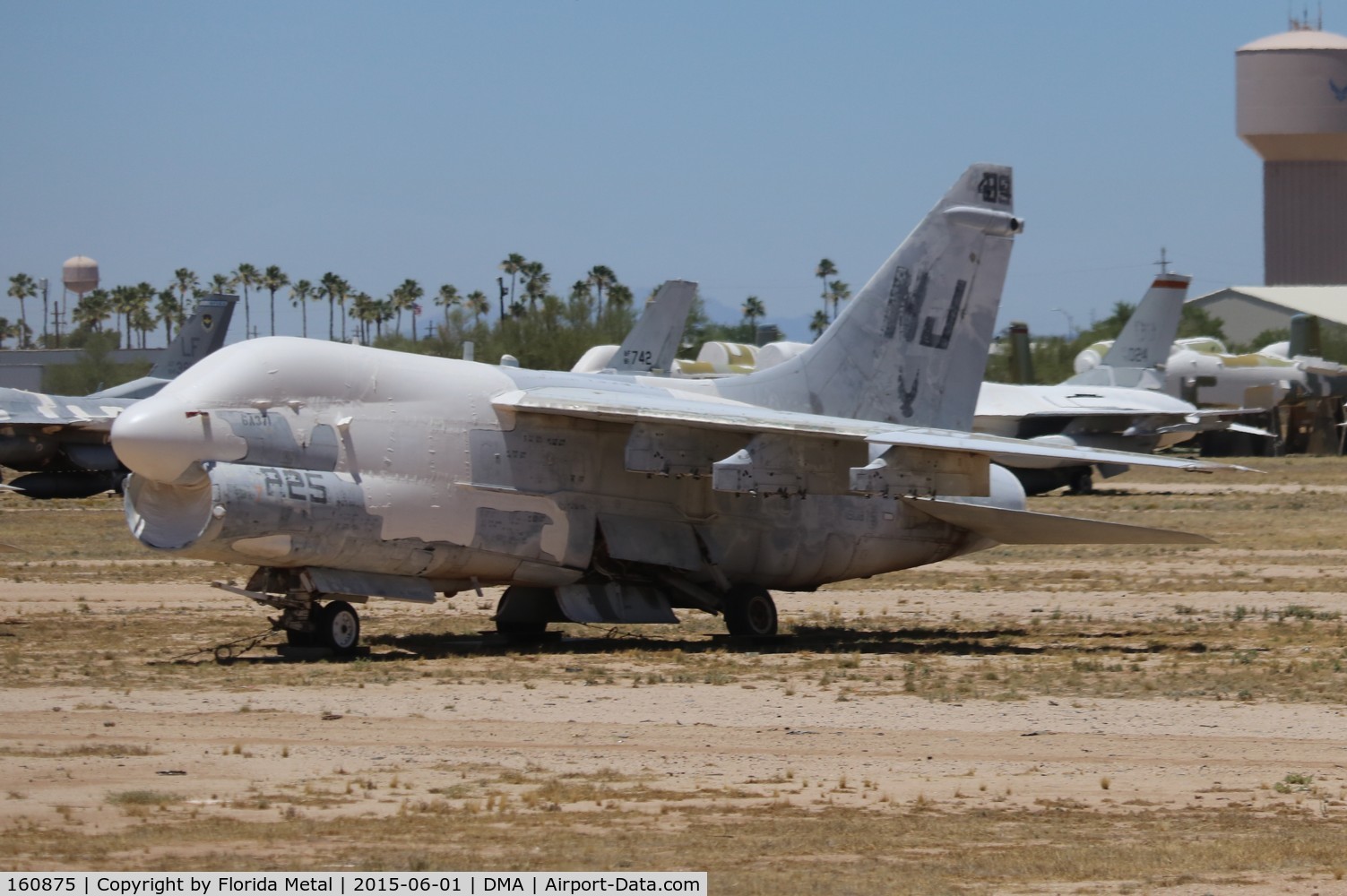 160875, LTV A-7E Corsair II C/N E-591, A-7E Corsair II